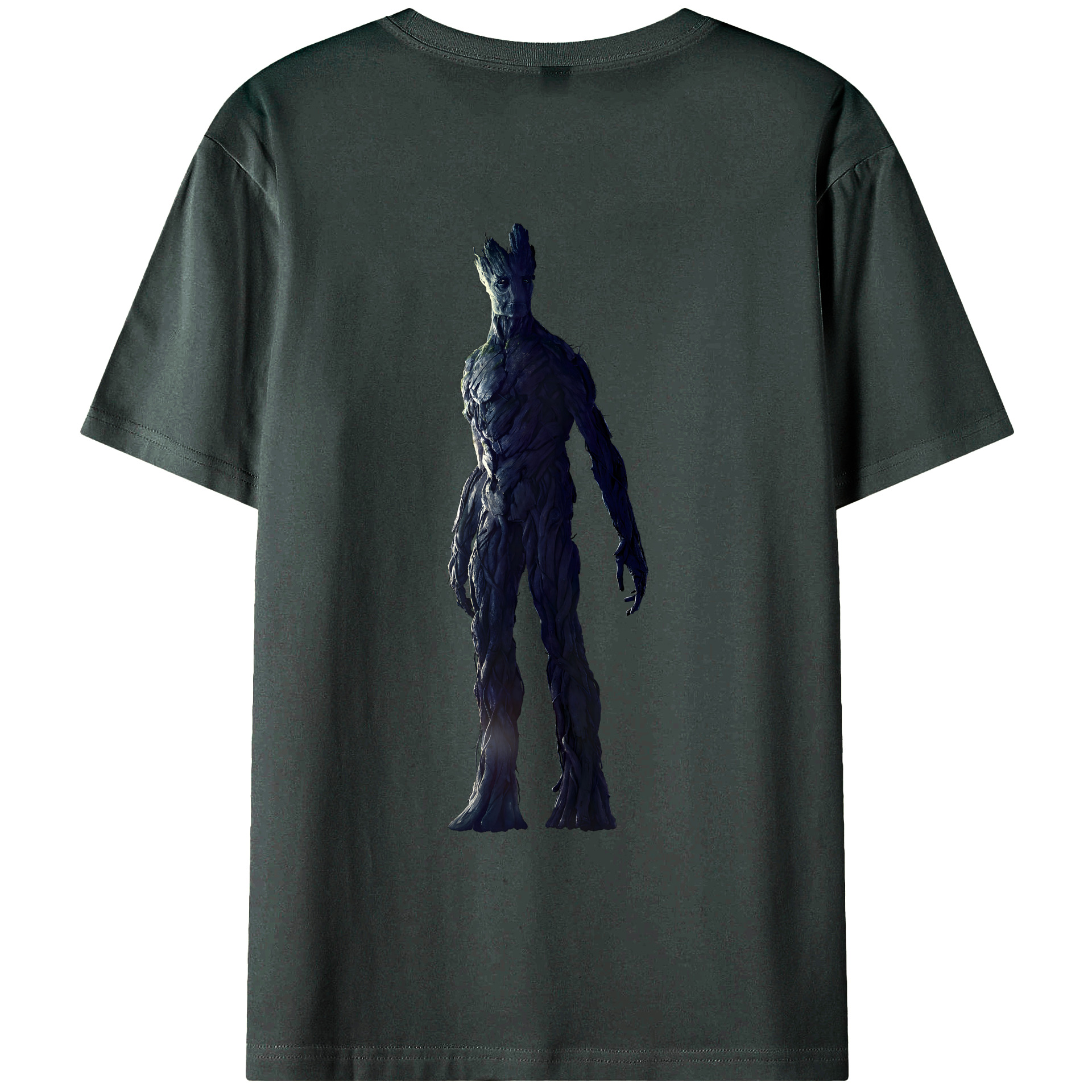 （画像用） アベンジャーズ The Avengers 綿100％ メンズ半袖Tシャツ（バックプリント） 通気性